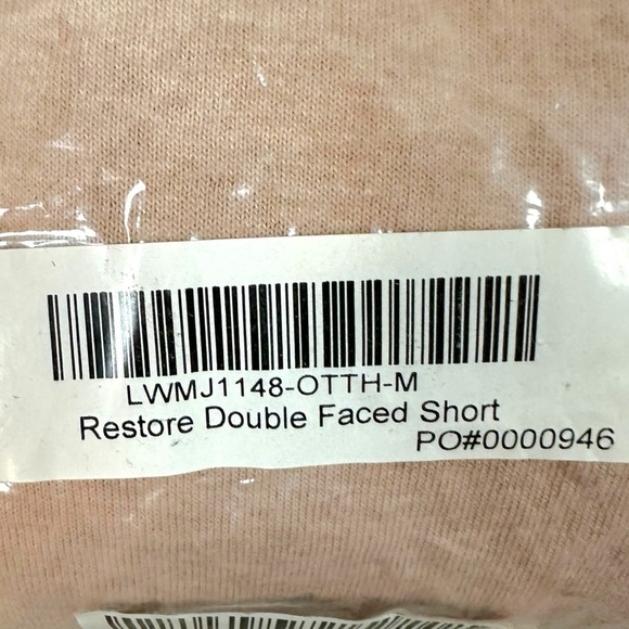 Lunya Restore Double Faced Shorts Tan Nude Size Medium NEW Neutral Sleep Lounge - Picture 13 of 14